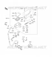 MAITRE CYLINDRE AV pour Kawasaki KX500