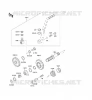 MECANISME DE KICK pour Kawasaki KX500
