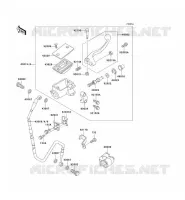 MAITRE CYLINDRE AV pour Kawasaki KX500