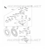 FREIN ARRIERE pour Kawasaki KX500