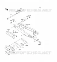 BRAS OSCILLANT pour Kawasaki KX500