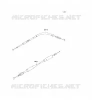 CABLES pour Kawasaki KX500