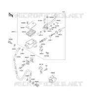 MAITRE CYLINDRE AV pour Kawasaki KX500