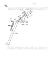 BEQUILLES pour Kawasaki KX60
