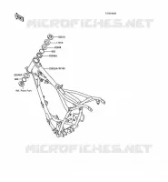 CH&Acirc;SSIS pour Kawasaki KX60