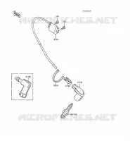 SYSTEME D&acute;ALLUMAGE pour Kawasaki KX60
