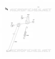 BEQUILLES pour Kawasaki KX60