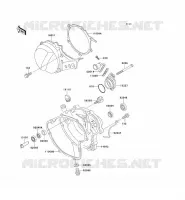 COUVERCLES MOTEUR pour Kawasaki KX60