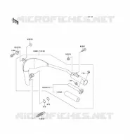 &Eacute;CHAPPEMENT pour Kawasaki KX60