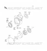 FILTRE A AIR pour Kawasaki KX60