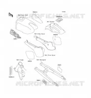 LABEL pour Kawasaki KX60