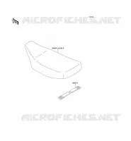 SELLE pour Kawasaki KX60