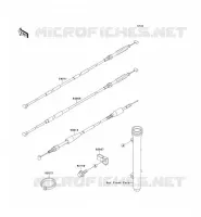 CABLE pour Kawasaki KX60