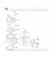 CULASSE/CYLINDRE pour Kawasaki KX60