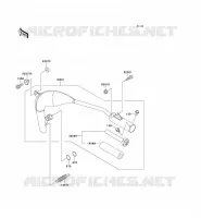 &Eacute;CHAPPEMENT pour Kawasaki KX60