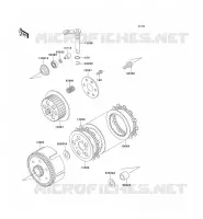 EMBRAYAGE pour Kawasaki KX60
