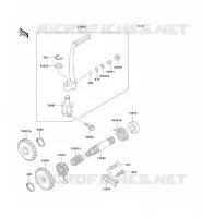 MECANISME DE KICK pour Kawasaki KX60