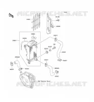 RADIATEUR pour Kawasaki KX60
