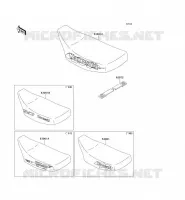 SELLE pour Kawasaki KX60