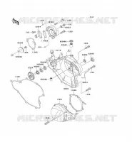 COUVERCLES MOTEUR pour Kawasaki KX65