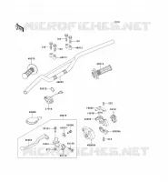 GUIDON pour Kawasaki KX65