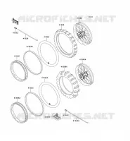 ROUE/PNEUS pour Kawasaki KX65
