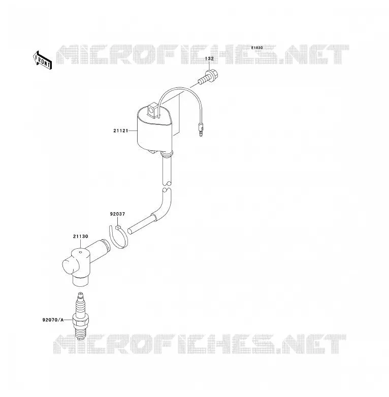 SYSTEME D&acute;ALLUMAGE Kawasaki TOUT-TERRAIN 85 2001 KX85 - KX85 II  KX85-A1