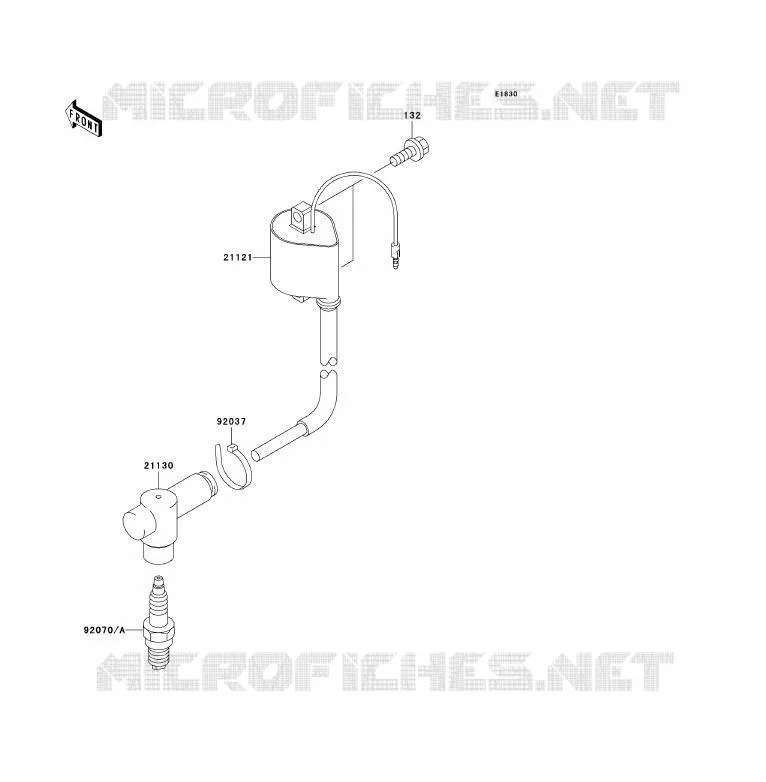 SYSTEME D&acute;ALLUMAGE Kawasaki TOUT-TERRAIN 85 2001 KX85 - KX85 II  KX85-B1