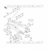 BRAS OSCILLANT pour Kawasaki KX85 - KX85 II