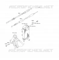 CABLES pour Kawasaki KX85 - KX85 II
