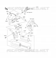 &Eacute;CHAPPEMENT pour Kawasaki KX85 - KX85 II