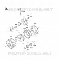 EMBRAYAGE pour Kawasaki KX85 - KX85 II