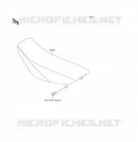 SELLE pour Kawasaki KX85 - KX85 II