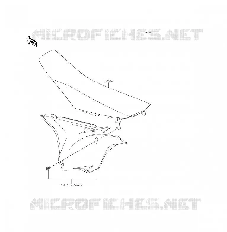 SELLE Kawasaki TOUT-TERRAIN 85 2016 KX85  KX85CGF