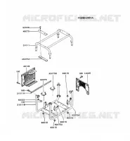 CH&Acirc;SSIS pour Kawasaki GA3200A