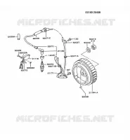 &Eacute;QUIPEMENT ELECTRIQUE pour Kawasaki GA3200A