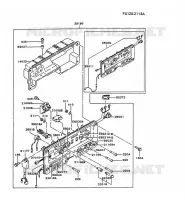 PANNEAU DE CONTROLE pour Kawasaki GA3200A