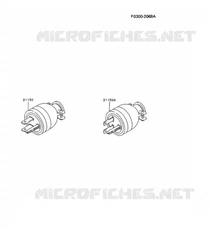 ACCESSOIRE Kawasaki Generateur GA GAH20A GA3200A  GAH20A-AA69
