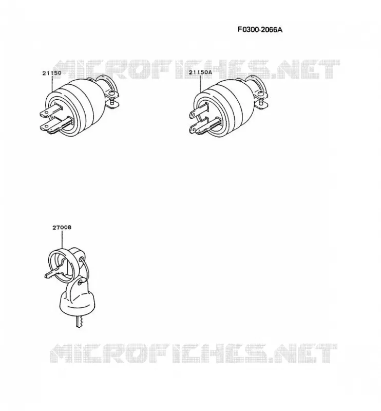 ACCESSOIRE Kawasaki Generateur GA GAH20A GA3200A-S  GAH20A-AA70