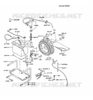 &Eacute;QUIPEMENT ELECTRIQUE pour Kawasaki GA3200A