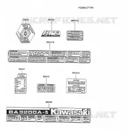 LABEL pour Kawasaki GA3200A