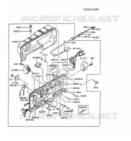 PANNEAU DE CONTROLE pour Kawasaki GA3200A