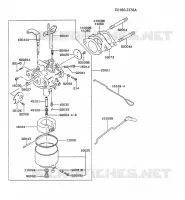 CARBURATEUR pour Kawasaki GA3200A