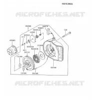 D&Eacute;MARREUR pour Kawasaki GA3200A