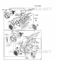 G&Eacute;N&Eacute;RATEUR pour Kawasaki GA3200A