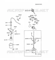 KIT DE GRAISSAGE pour Kawasaki GA3200A