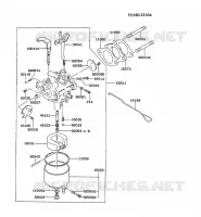 CARBURATEUR pour Kawasaki GA3200A