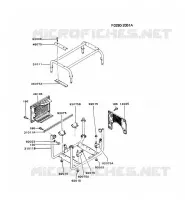 CH&Acirc;SSIS pour Kawasaki GA3200A