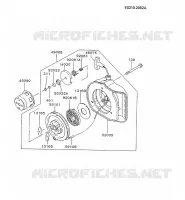 D&Eacute;MARREUR pour Kawasaki GA3200A