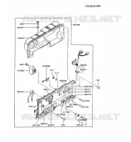 PANNEAU DE CONTROLE pour Kawasaki GA3200A